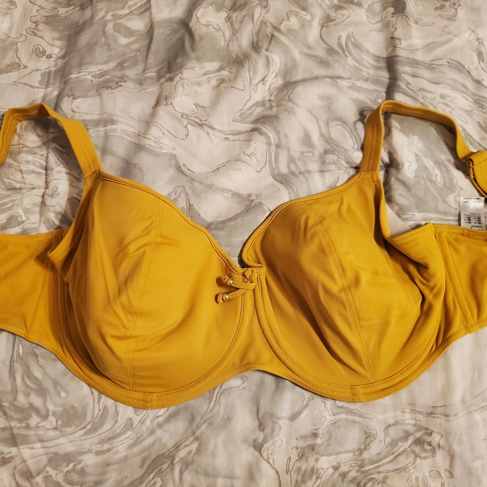 Freya Mustard Swimsuit Top